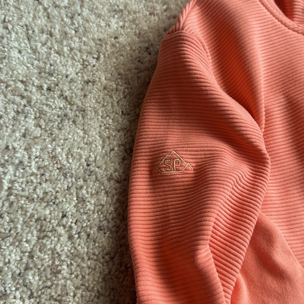 STRAIGHT DOWN Swing Jacket Coral Orange Sz S - Picture 11 of 16